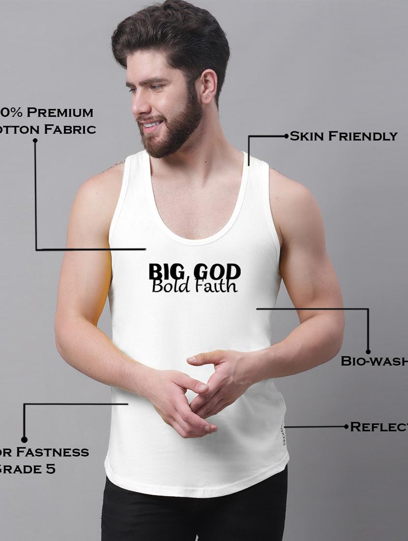round neck printed vest - 20173826 - Standard Image - 4