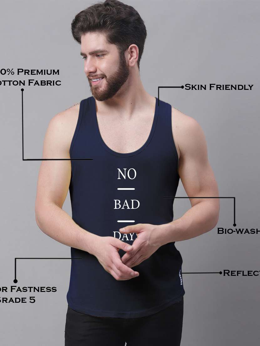 round neck printed vest - 20173846 - Standard Image - 4