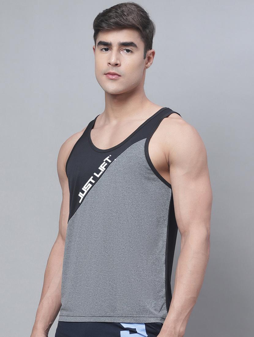 round neck color block vest - 20178472 -  Standard Image - 1