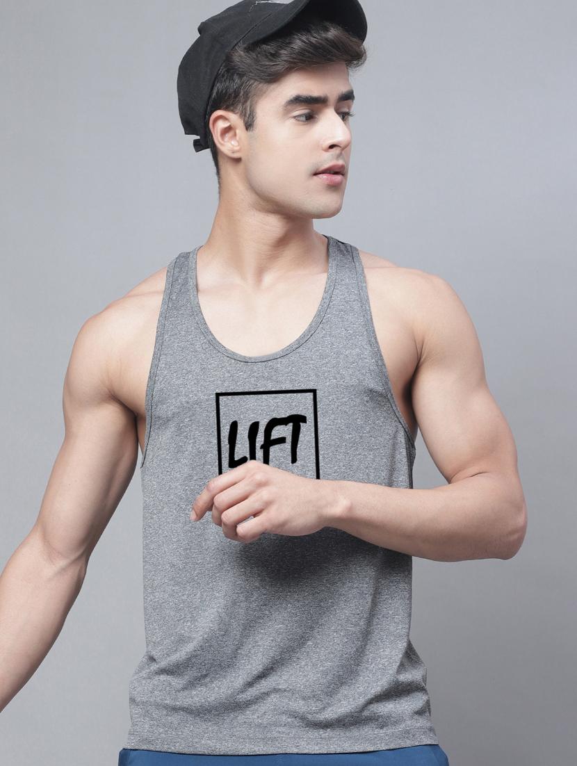 round neck printed vest - 20178490 - Standard Image - 1