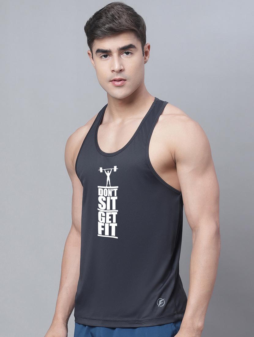 round neck printed vest - 20178501 - Standard Image - 1