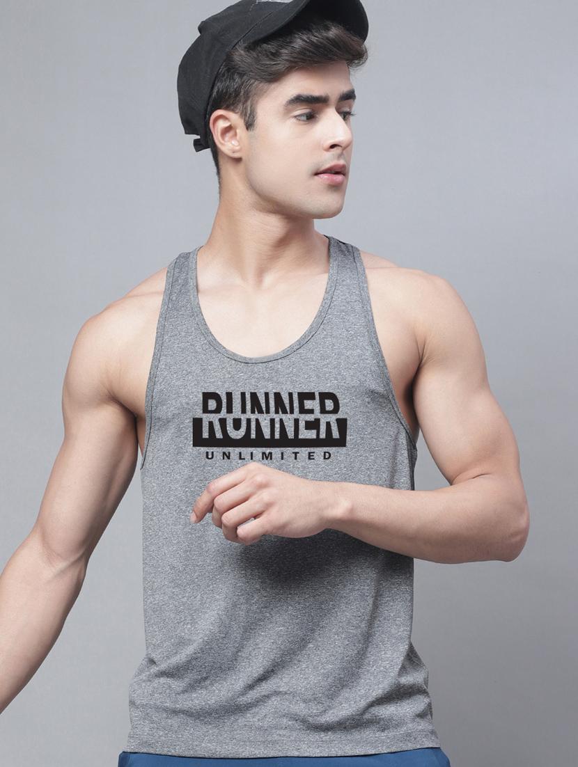 round neck printed vest - 20178508 - Standard Image - 1