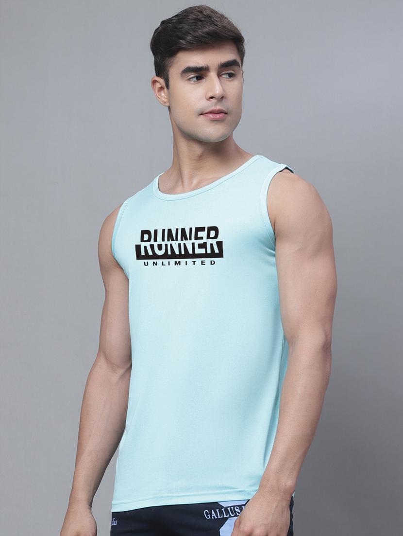 round neck printed vest - 20178526 - Standard Image - 1