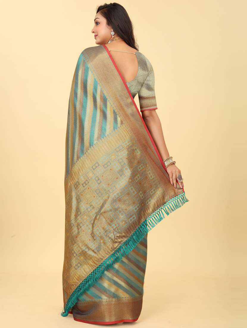 women's banarasi saree with blouse - 20178838 -  Standard Image - 1