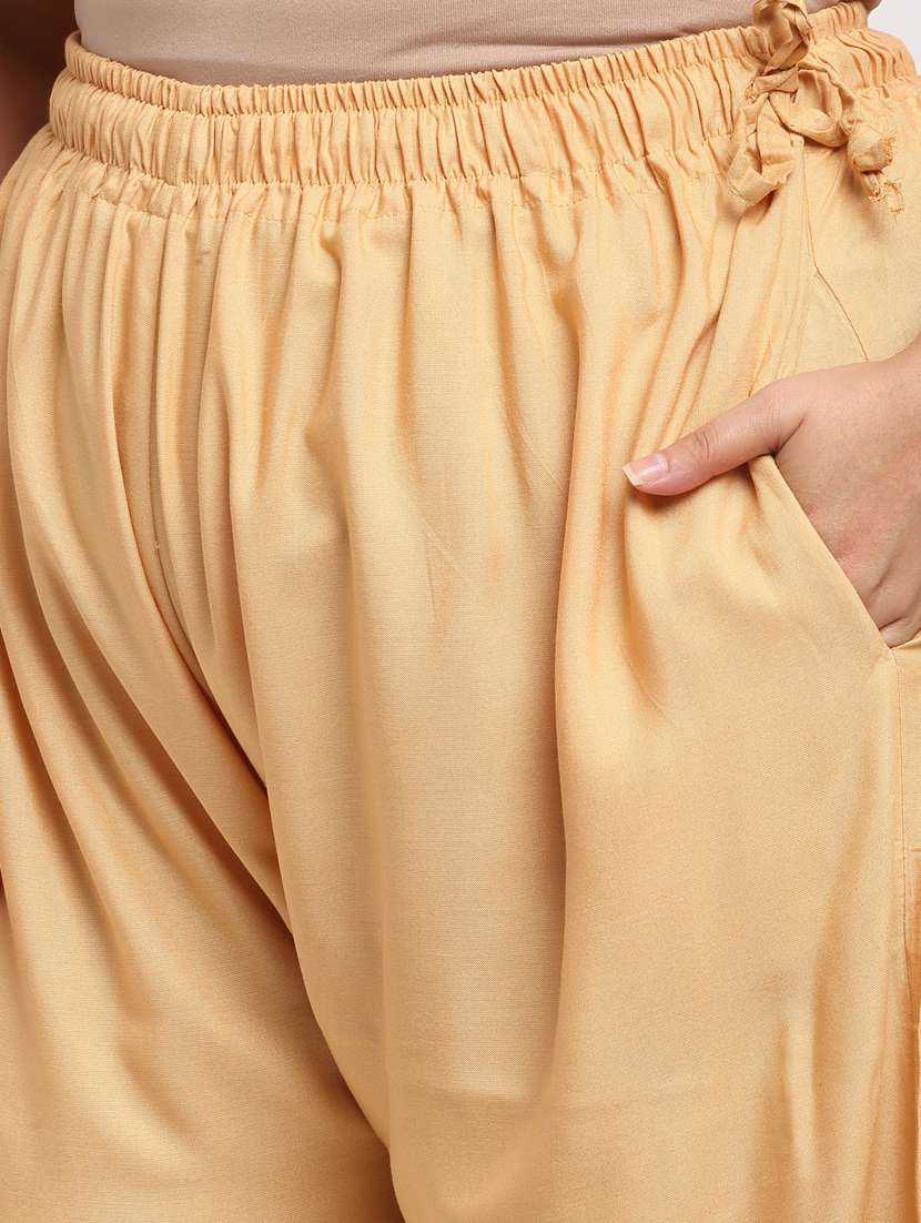 pack of 2 solid flared palazzo - 20179062 -  Standard Image - 6