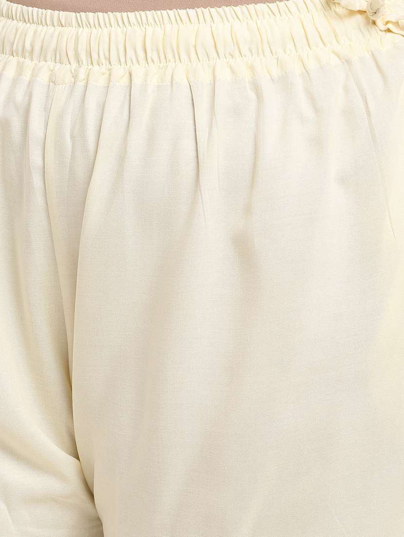 pack of 2 solid flared palazzo - 20179090 -  Standard Image - 6