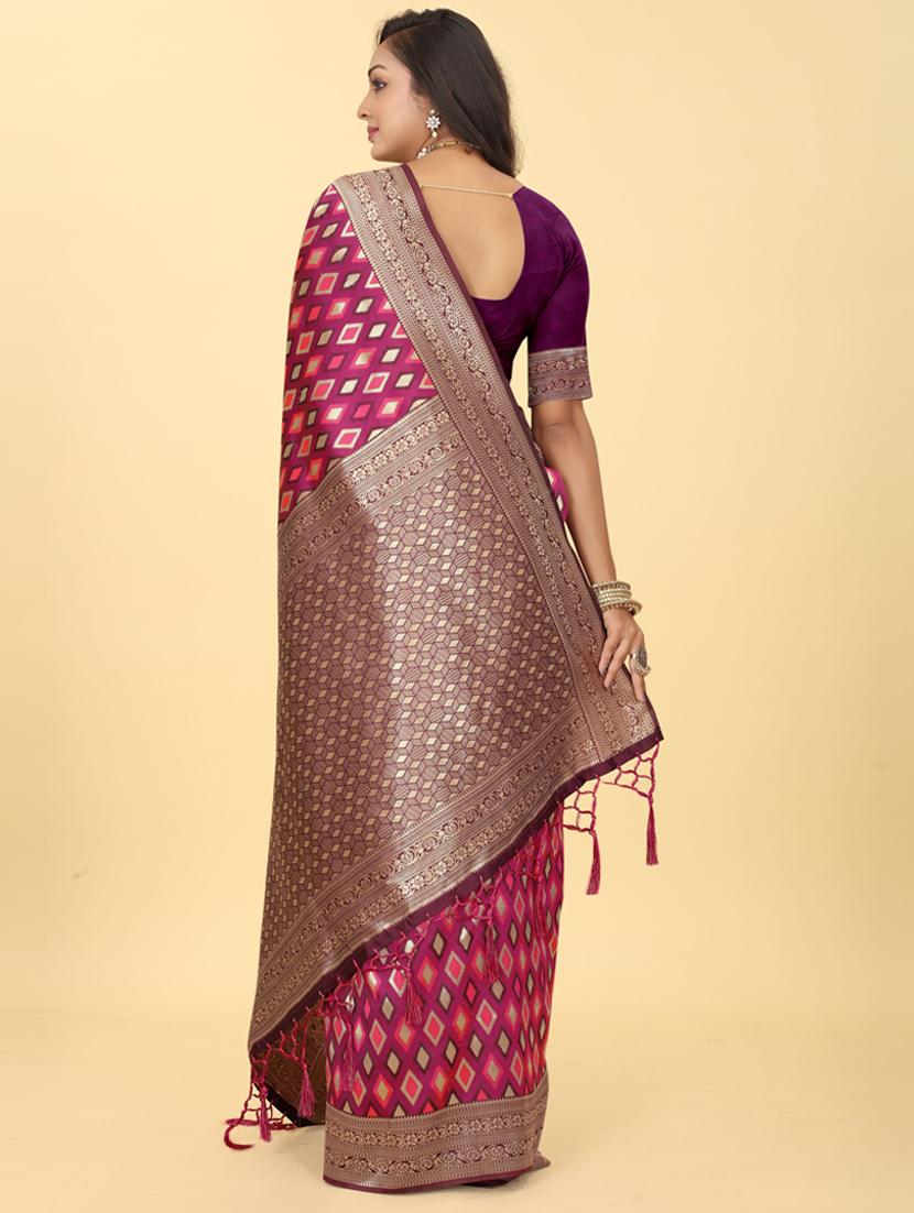 women's banarasi saree - 20182114 - Standard Image - 1