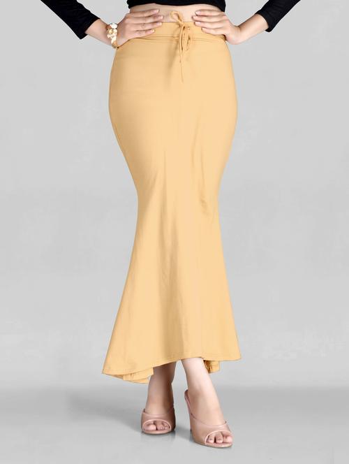 solid fish cut saree shapewear - 20183039 -  Standard Image - 0