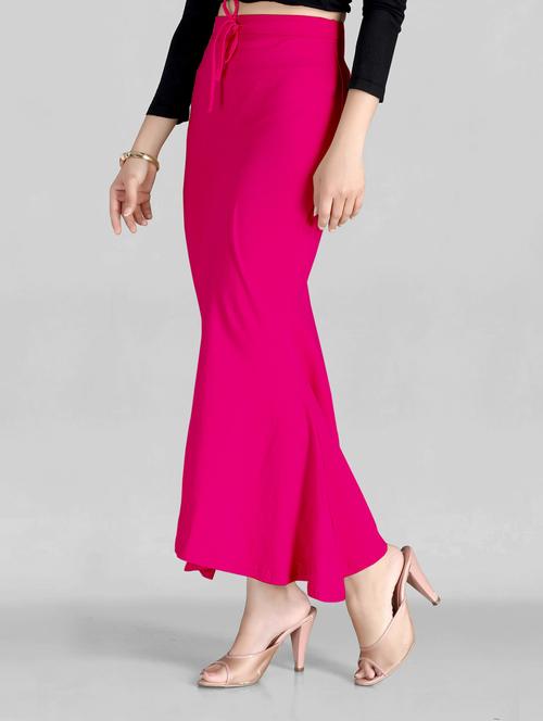 solid saree shapewear - 20183408 - Standard Image - 0
