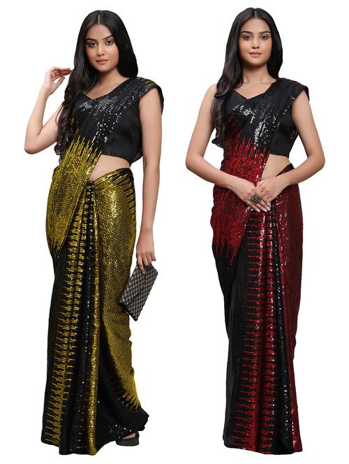 women's saree combo with blouse - 20183716 - Standard Image - 0