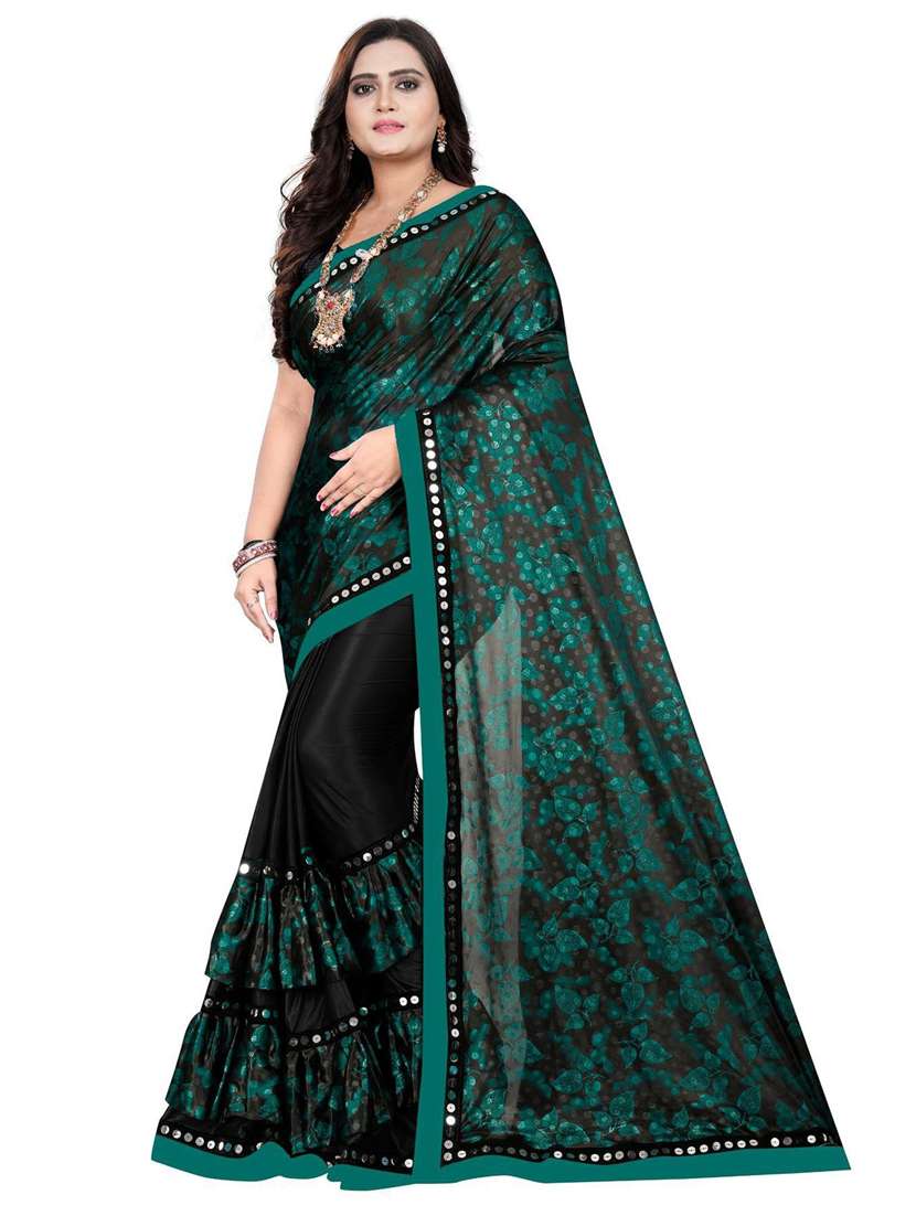 women's saree combo with blouse - 20183949 -  Standard Image - 1