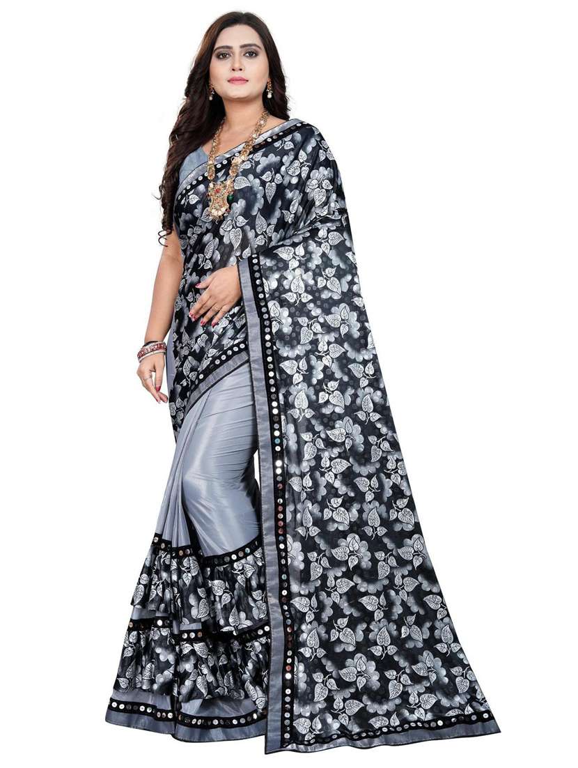women's saree combo with blouse - 20183954 -  Standard Image - 1