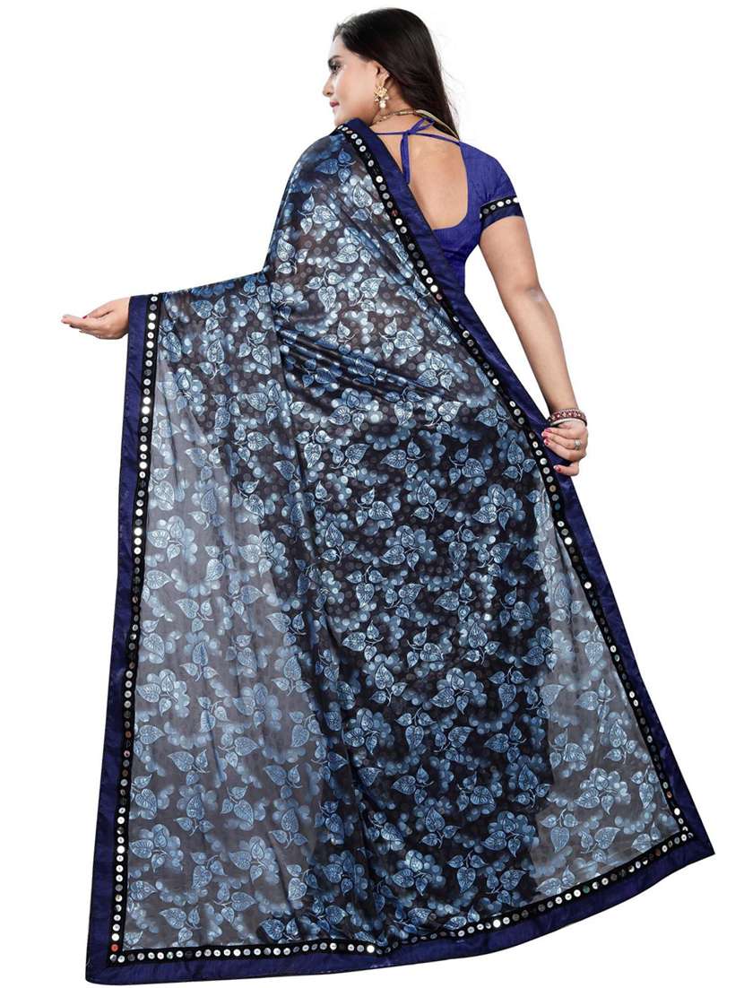 women's saree combo with blouse - 20183965 -  Standard Image - 4