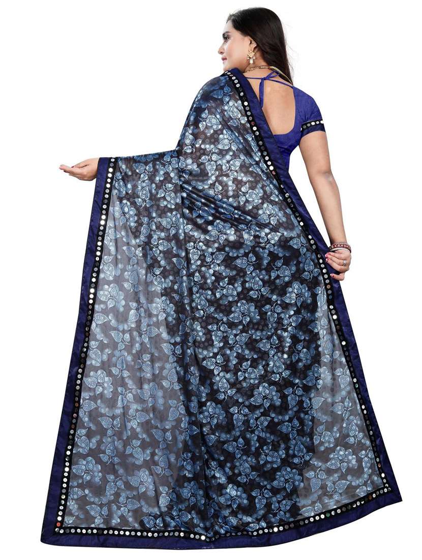 women's saree combo with blouse - 20183968 -  Standard Image - 4
