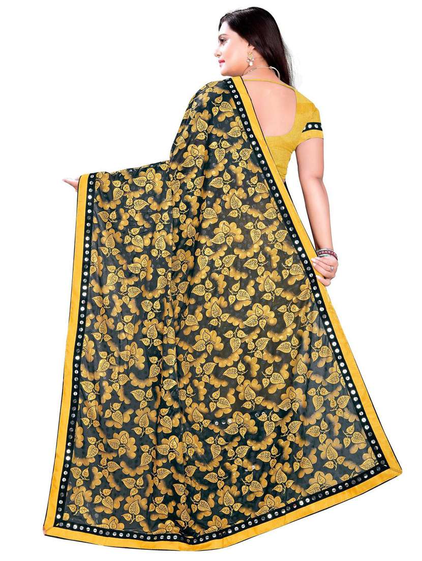 women's saree combo with blouse - 20183974 -  Standard Image - 4