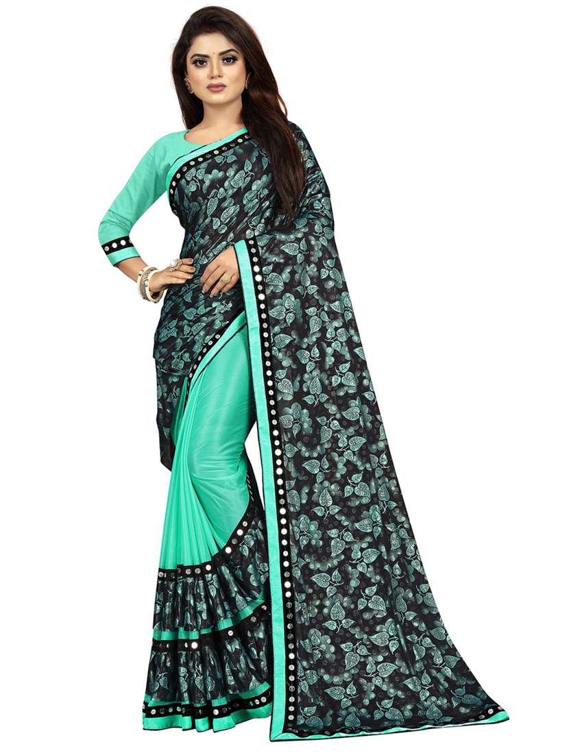 women's saree combo with blouse - 20183986 -  Standard Image - 1