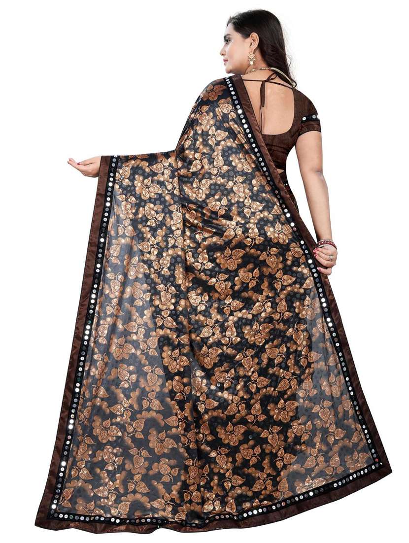 women's saree combo with blouse - 20183991 -  Standard Image - 4