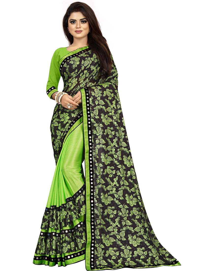 women's saree combo with blouse - 20184006 -  Standard Image - 1