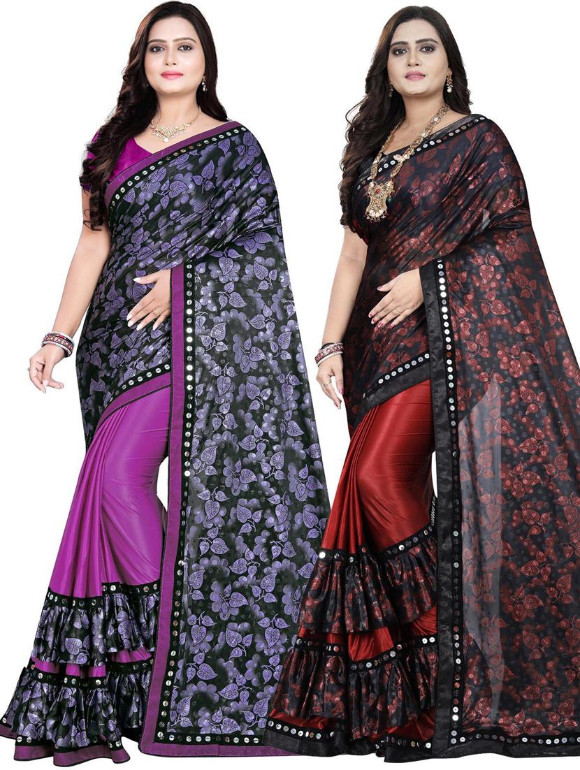 women's embellished saree with blouse - 20184018 -  Zoom Image - 0