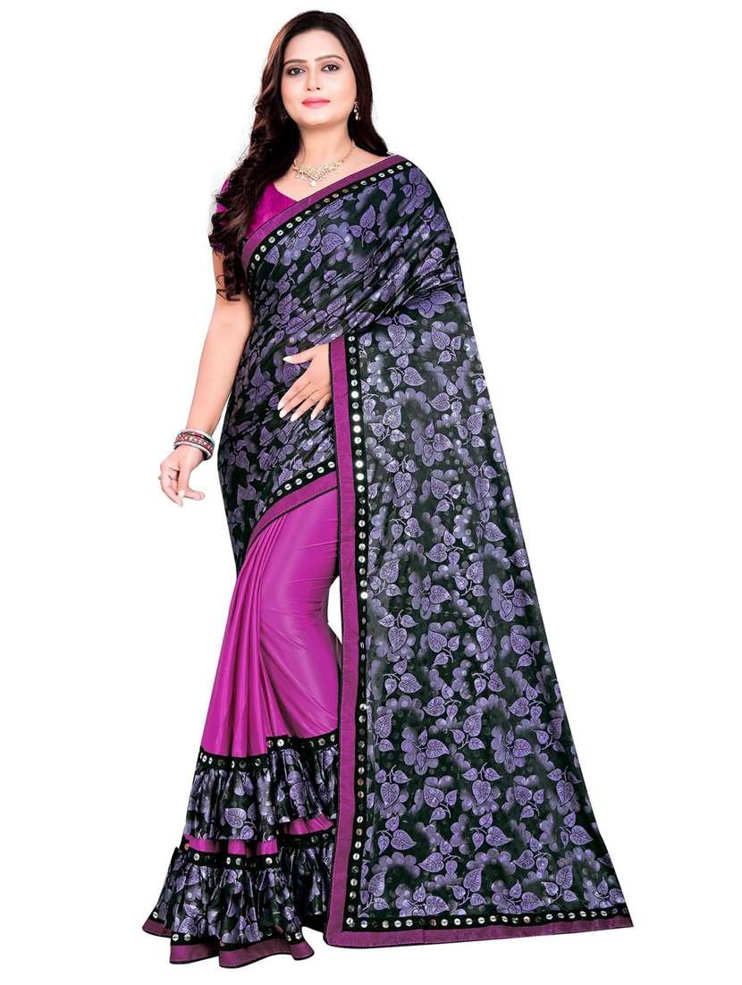 women's saree combo with blouse - 20184035 -  Standard Image - 1