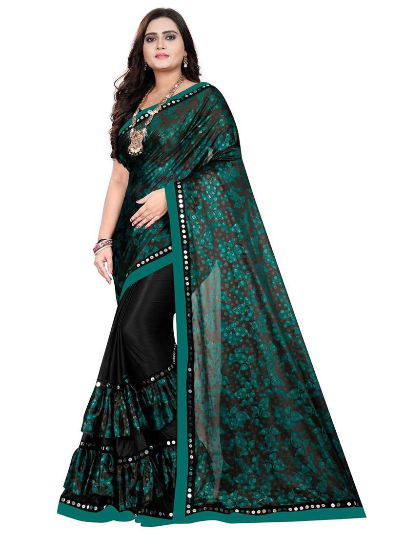 women's saree combo with blouse - 20184038 -  Standard Image - 1