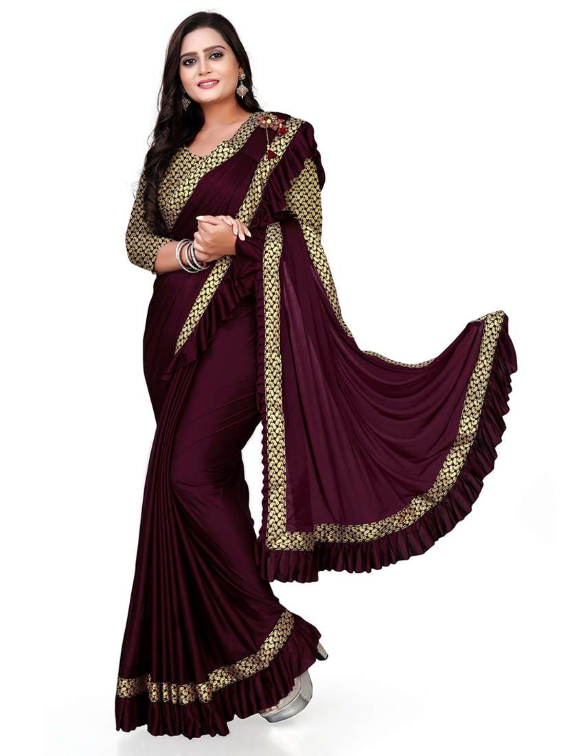women's saree combo with blouse - 20184044 -  Standard Image - 1