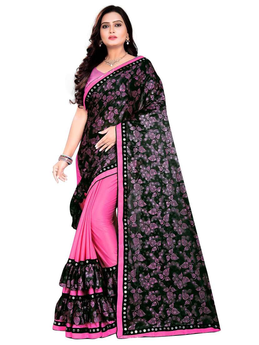 women's saree combo with blouse - 20184048 -  Standard Image - 1