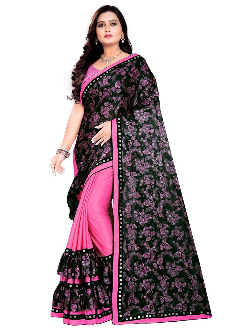 women pack of 2 multi color saree with blouse - 20184064 - Standard Image - 1