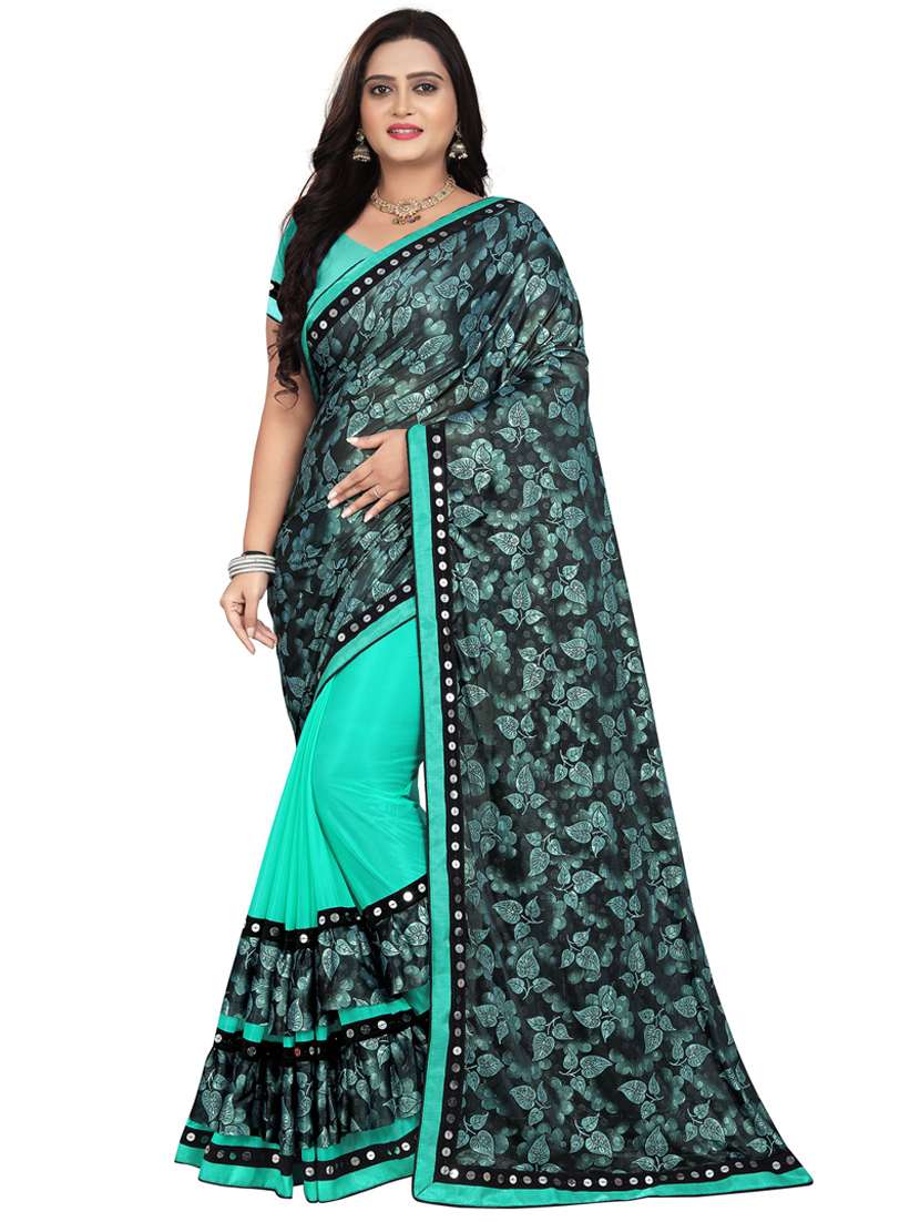 women's saree combo with blouse - 20184075 -  Standard Image - 1
