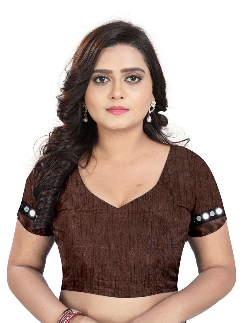 women's saree combo with blouse - 20184105 -  Standard Image - 4