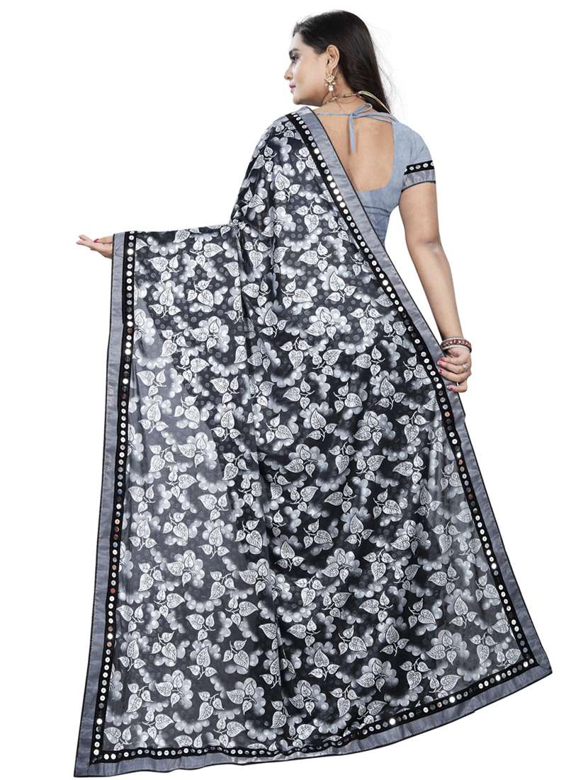 women's saree combo with blouse - 20184144 -  Standard Image - 4