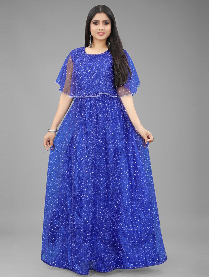 women self design a-line gown - 20184225 - Zoom Image - 0