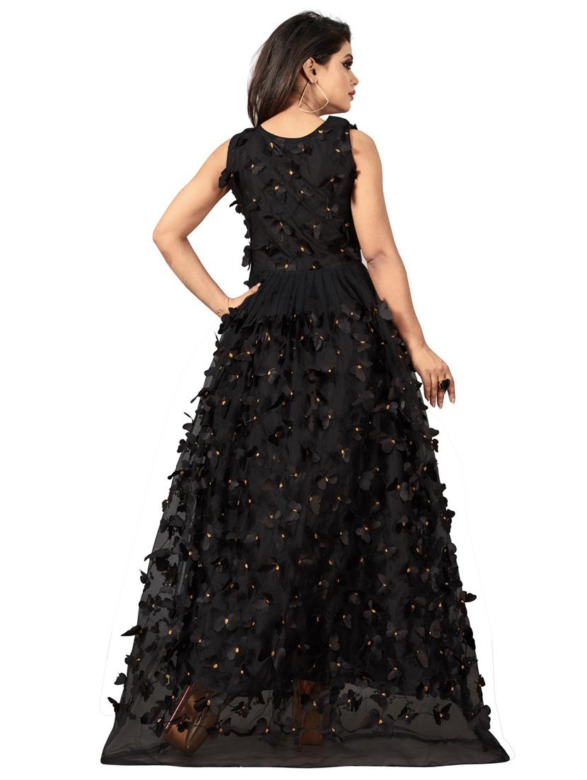 women pack of 2 round neck gown - 20184440 - Standard Image - 4