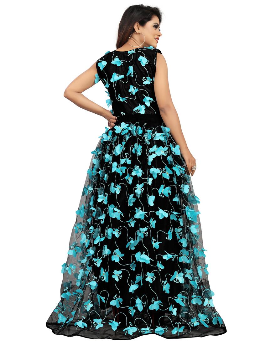 women pack of 2 round neck gown - 20184445 - Standard Image - 4