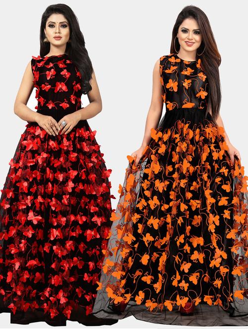 women pack of 2 mandarin neck blouse - 20184447 -  Standard Image - 0