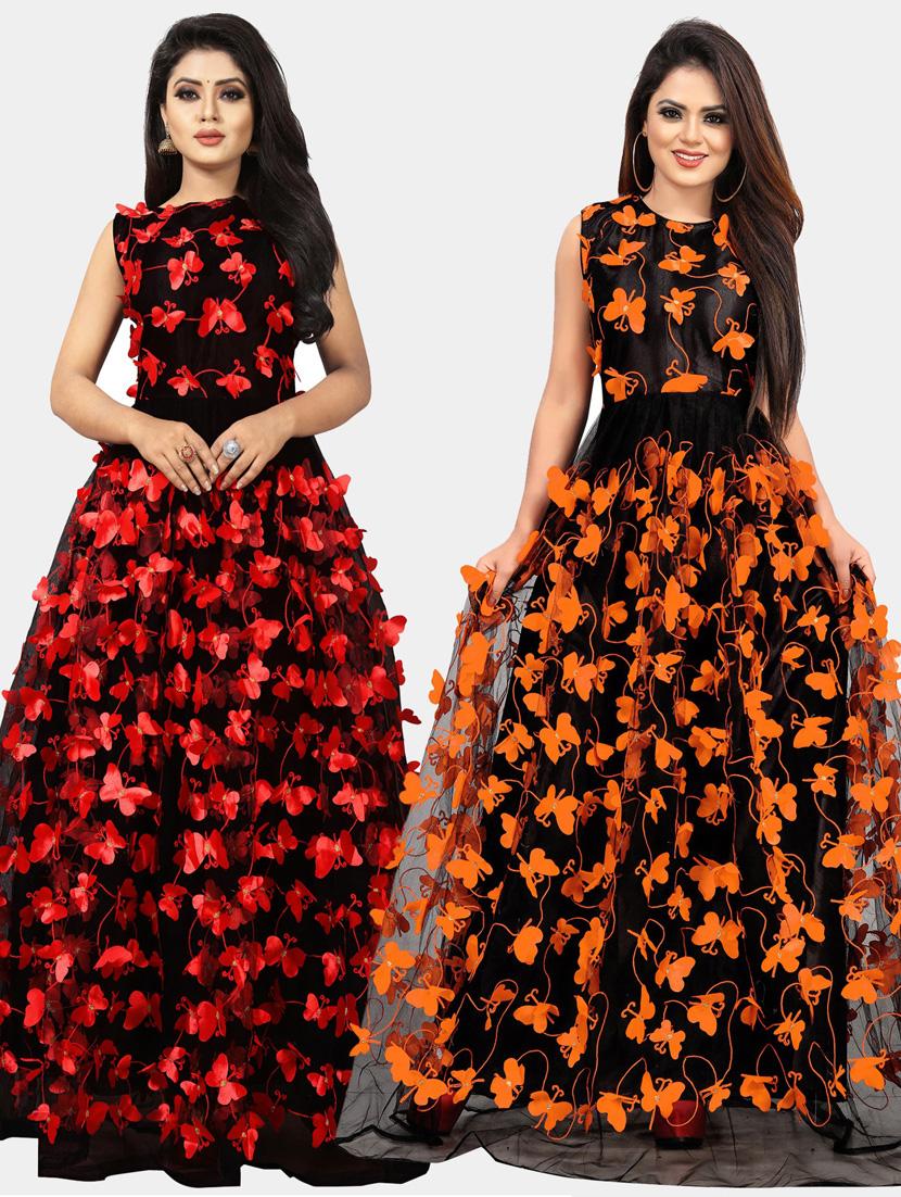 women pack of 2 mandarin neck blouse - 20184447 -  Zoom Image - 0