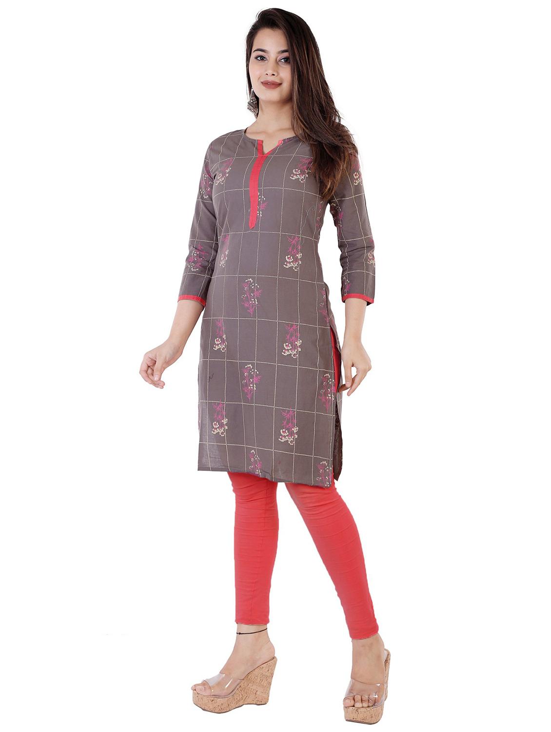 women's straight kurta - 20187411 -  Standard Image - 1