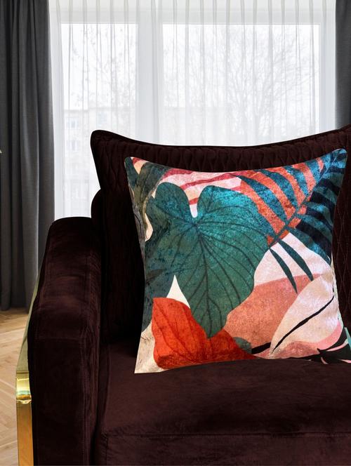 modest leafy cushion cover - 20187999 -  Standard Image - 0