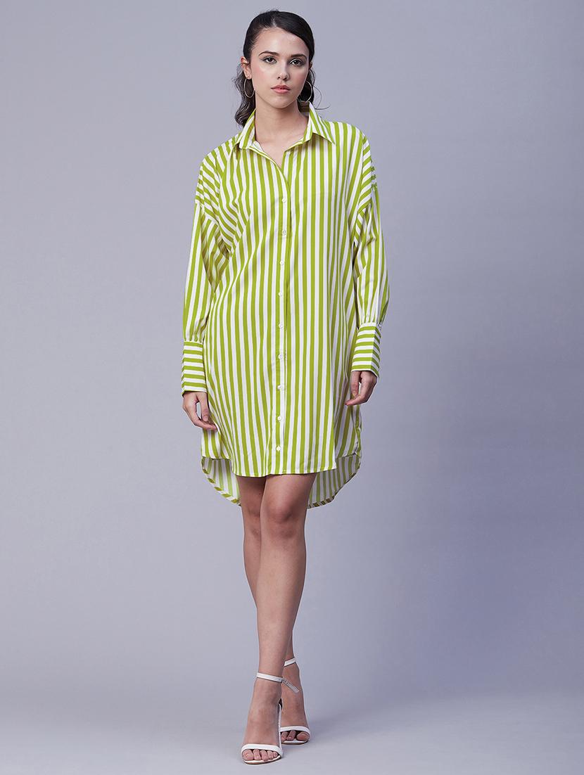 women's shirt striped dress - 20188958 -  Zoom Image - 0