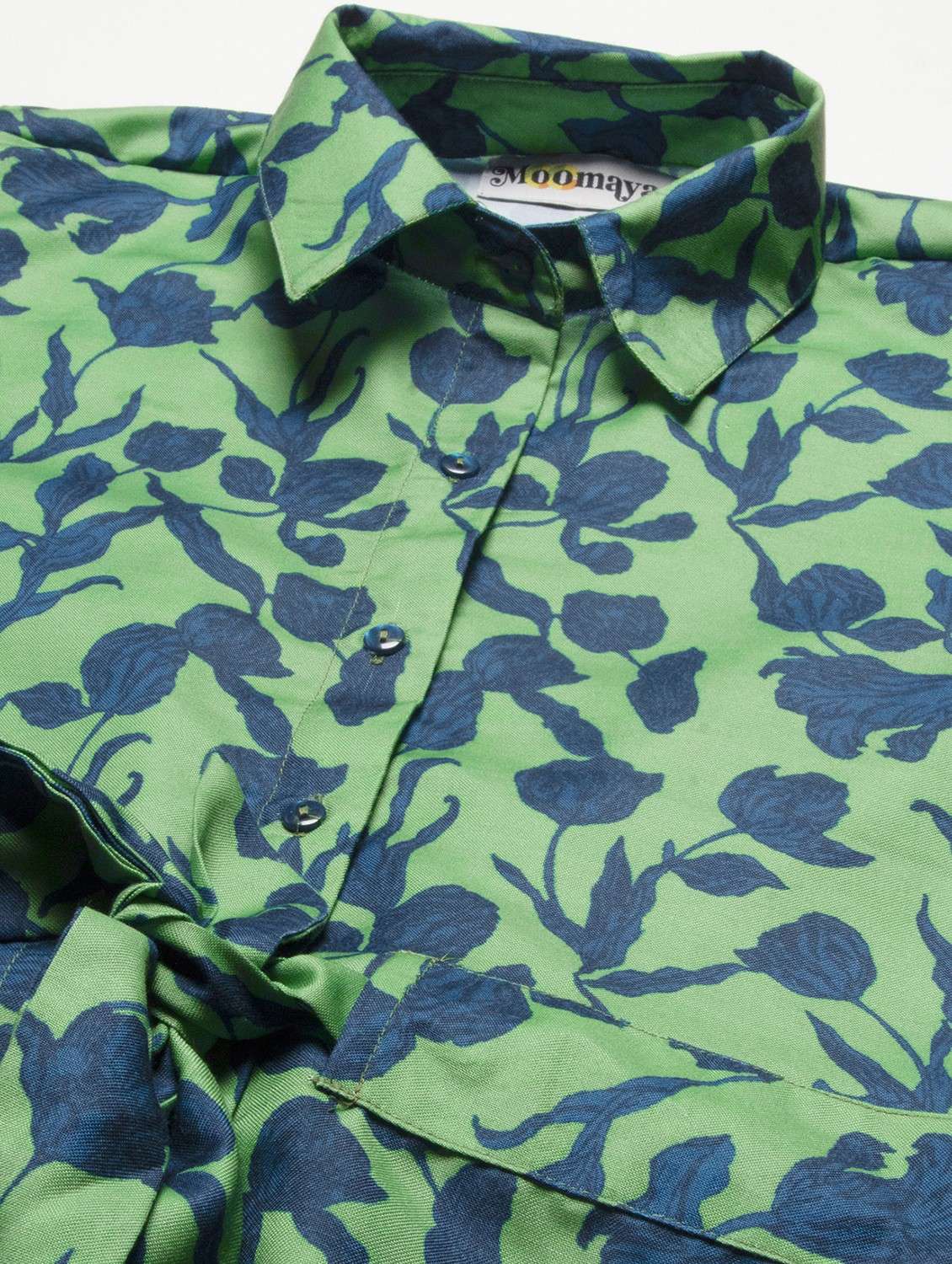 women's shirt floral dress - 20188961 - Standard Image - 4