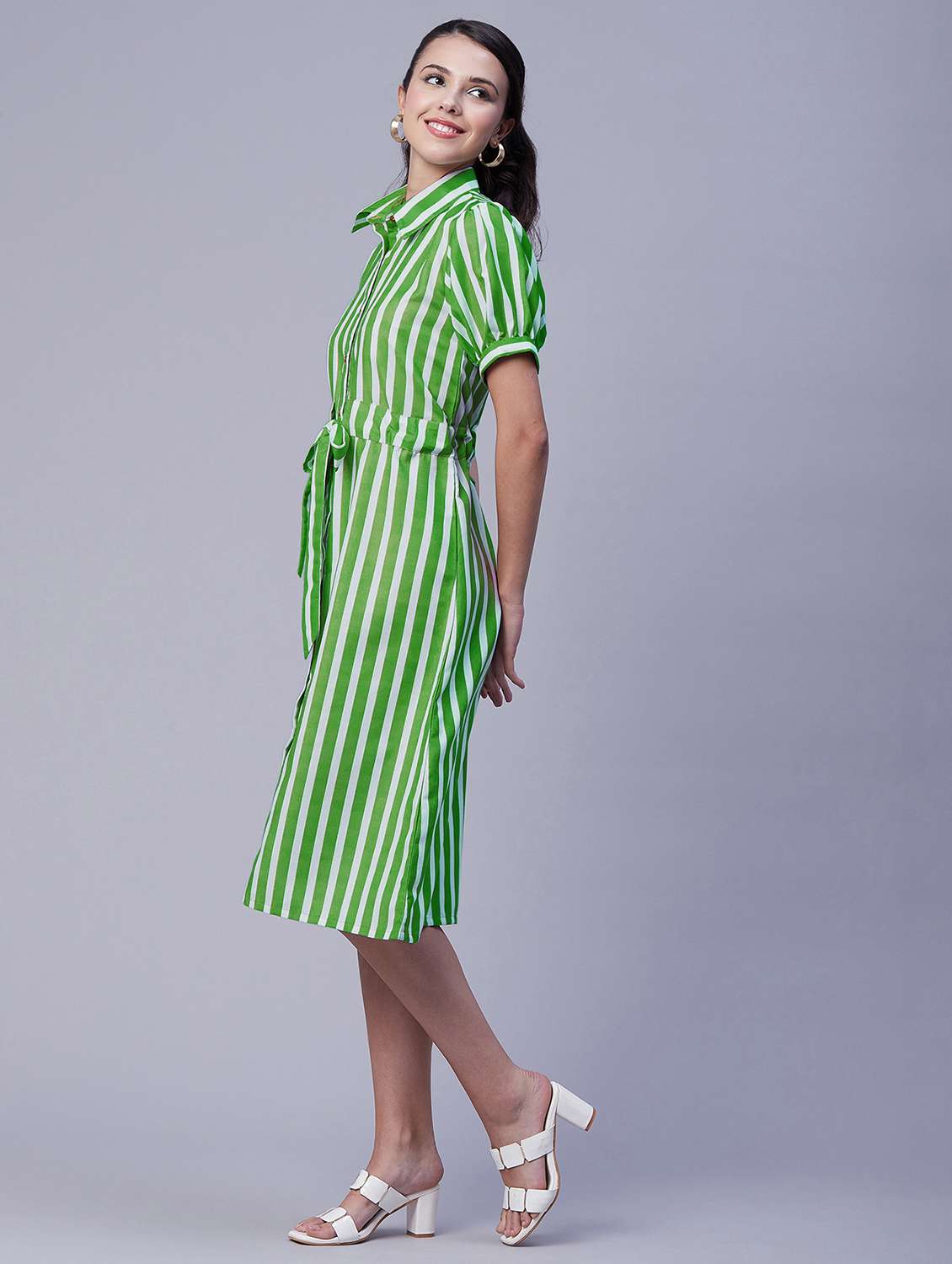 women's  striped dress - 20188962 -  Standard Image - 1