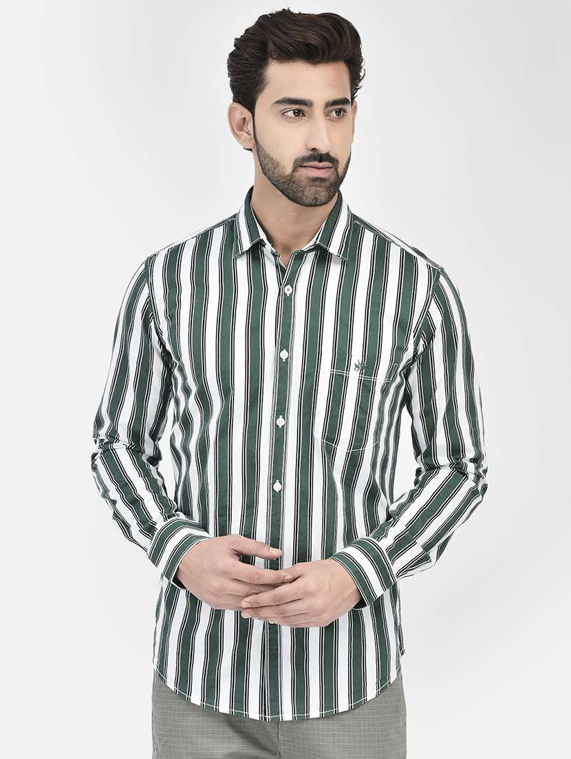 mens stripes casual shirt