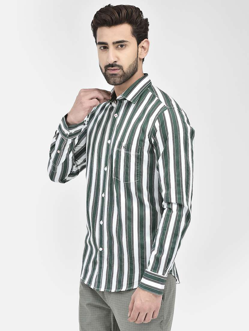 mens stripes casual shirt - 20189849 -  Standard Image - 1