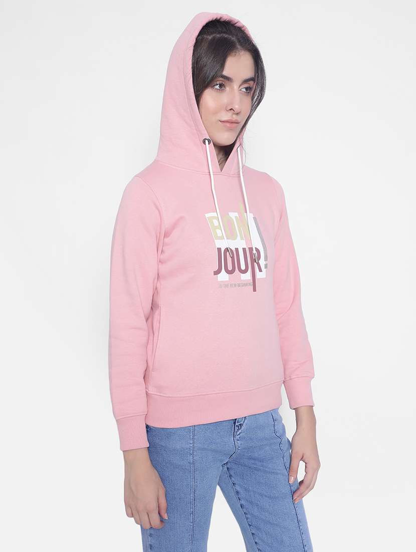 women's chest print sweatshirt - 20189864 -  Standard Image - 1