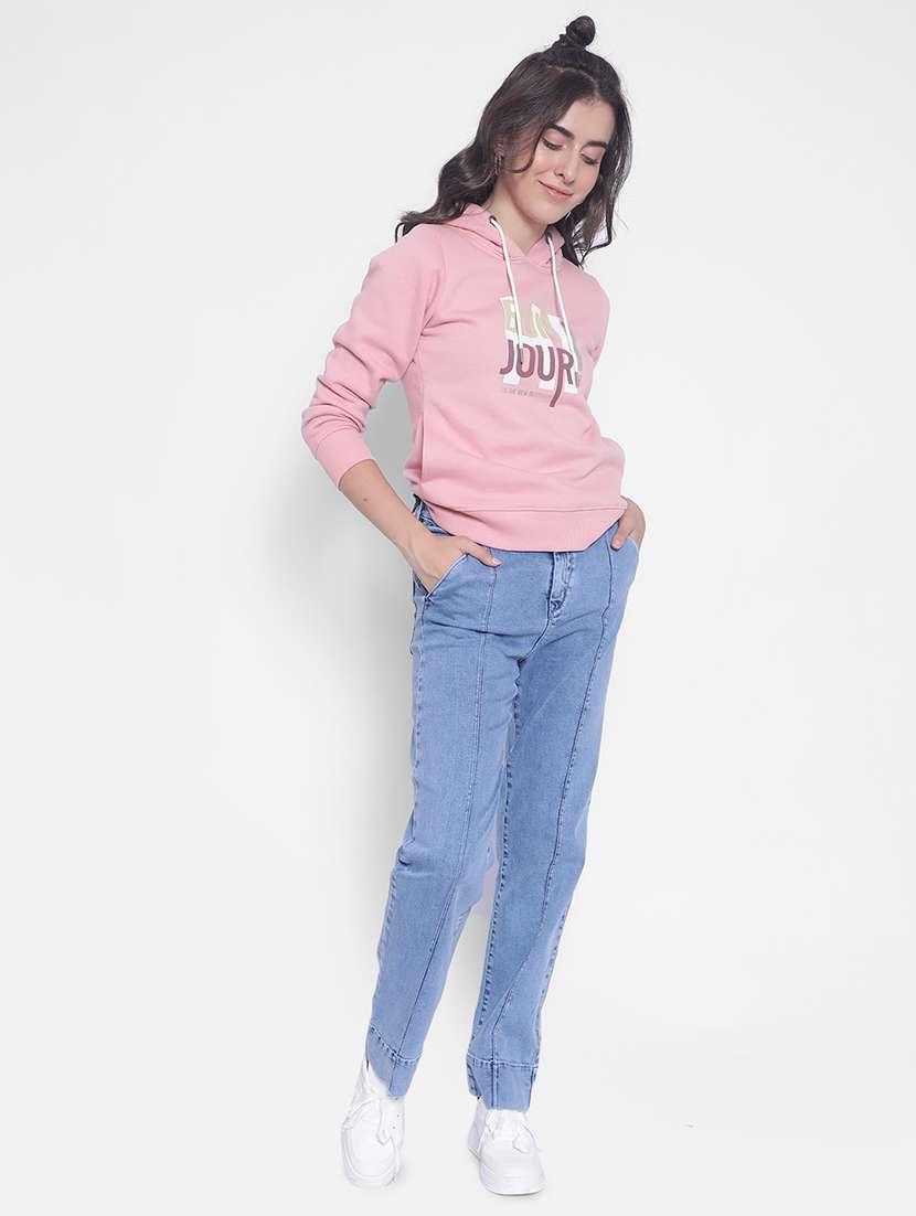 women's chest print sweatshirt - 20189864 -  Standard Image - 4