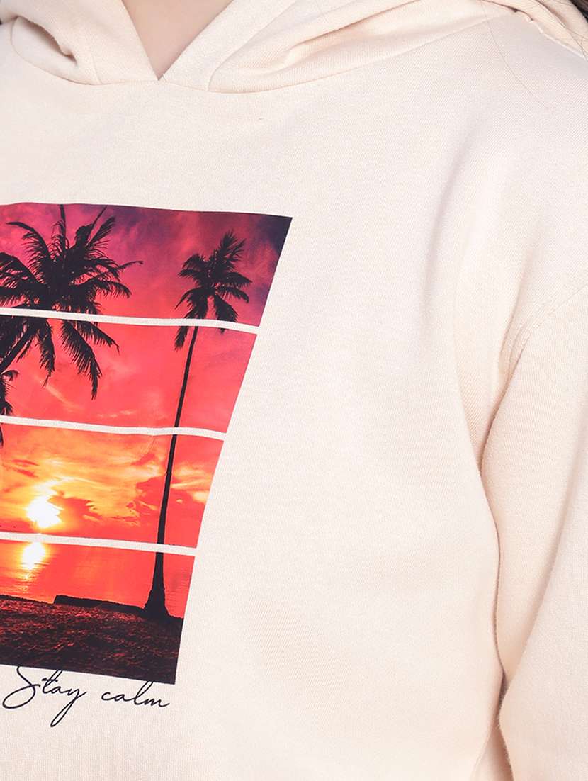 women's front print sweatshirt - 20189869 -  Standard Image - 4