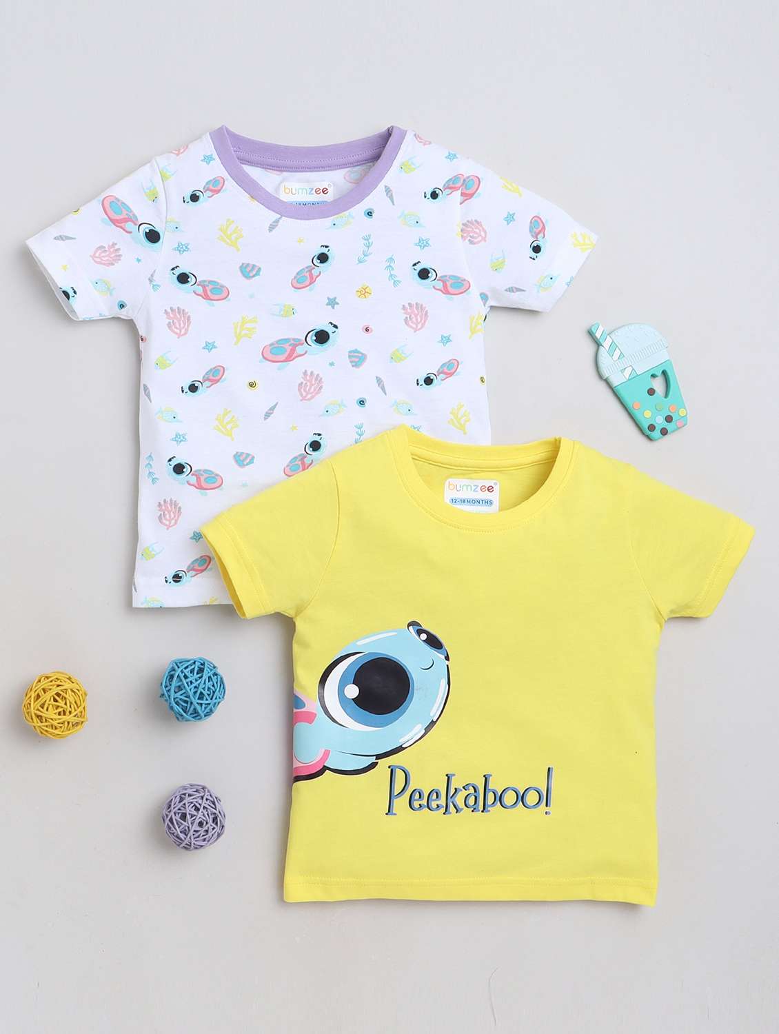 pack of 2 round neck regular tees