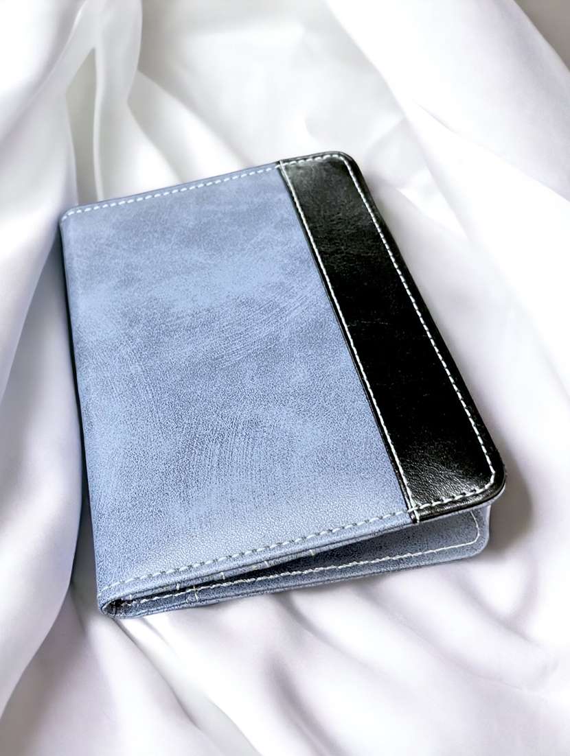 blue leatherette card holder - 20192864 - Zoom Image - 0