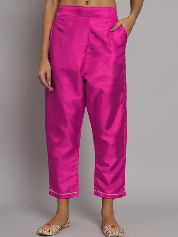 women three quarter sleeve kurta pant with dupatta set - 20194150 - Standard Image - 4