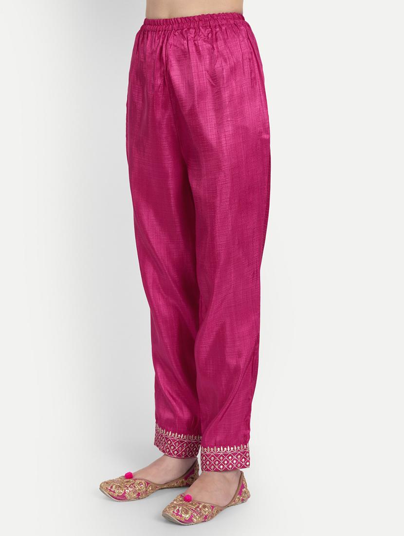 women three quarter sleeve kurta pant with dupatta set - 20194484 -  Standard Image - 4